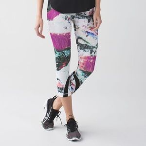 Lululemon Run: Inspire Crop II Multicolour Marble